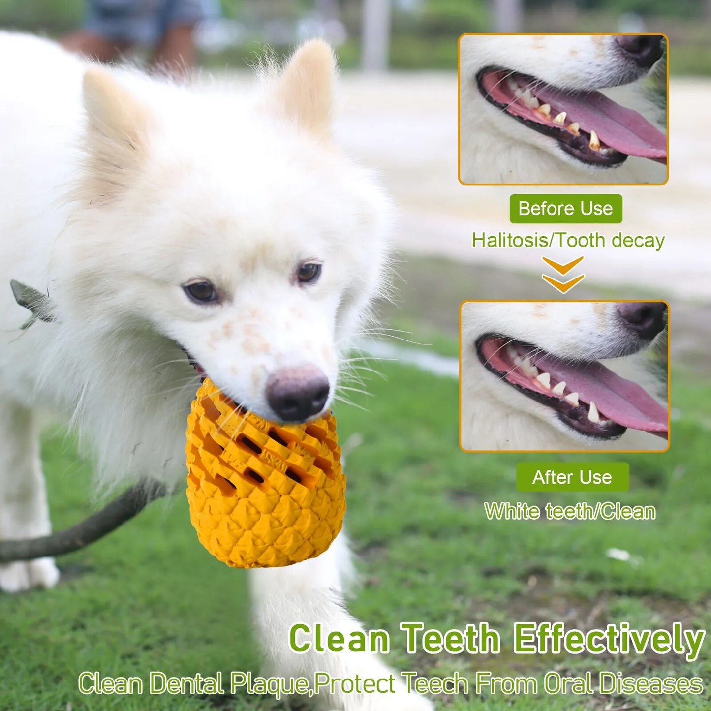 Pineapple Dog Chew Toy for Large Dogs