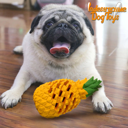 Pineapple Dog Chew Toy for Large Dogs