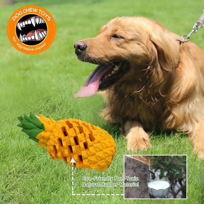 Pineapple Dog Chew Toy for Large Dogs