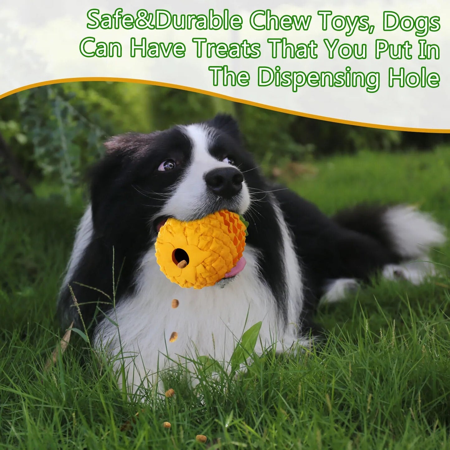 Pineapple Dog Chew Toy for Large Dogs