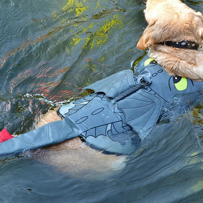 Dog Life Jacket  (Shark, Clown Fish, Dragon)