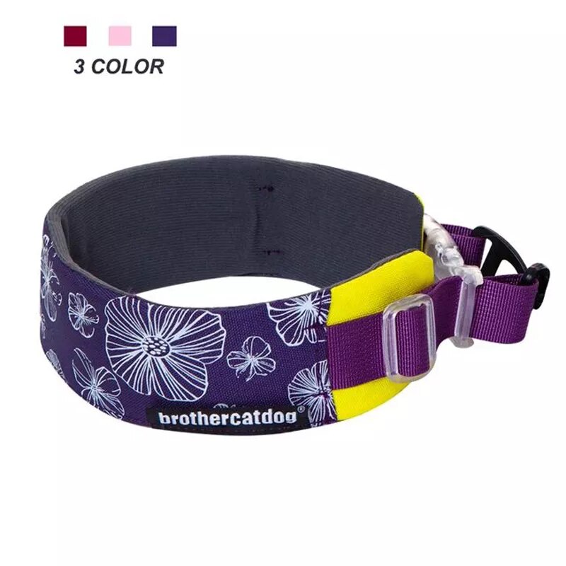 4.5cm Wide Martingale Dog Collar for All Sizes