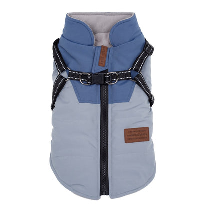 Waterproof Dog Jacket - Harness