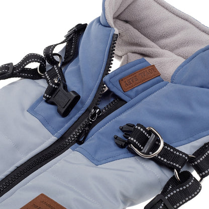 Waterproof Dog Jacket - Harness