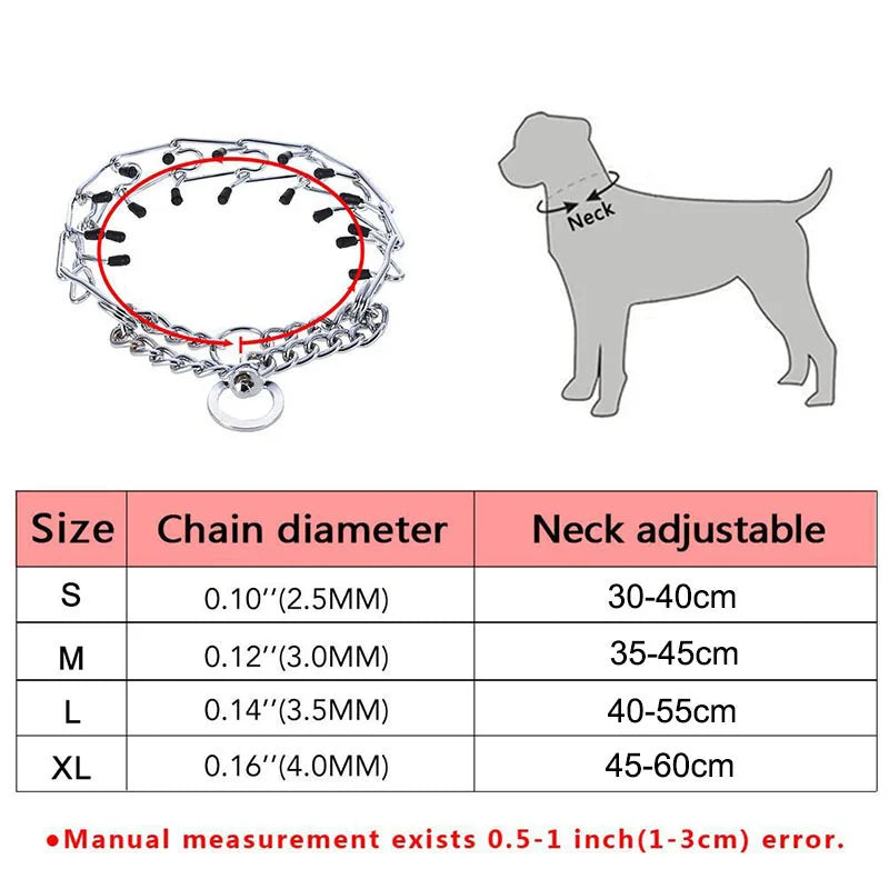 Half-Check Prong Collar