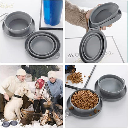 Silicone Collapsible Travel Bowls