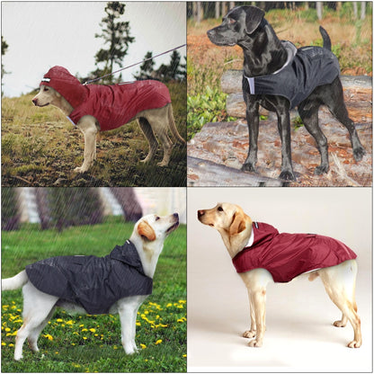 Reflective Dog Raincoat